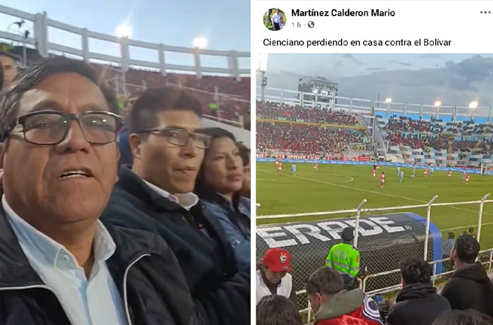 En horario de trabajo gerente y comunicador del Municipio de Curahuasi asisten a partido de fútbol en Cusco